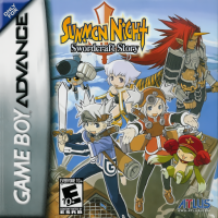Summon Night Swordcraft Story GameBoy Advance  box art